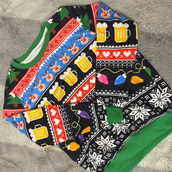 Festive Outfit | Holiday Bundle Polar Bear Leggings and Ugly Christmas Sweater - Picture 2 of 4
